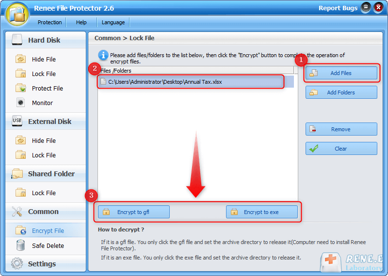 password protect files and folder with folder encryption software