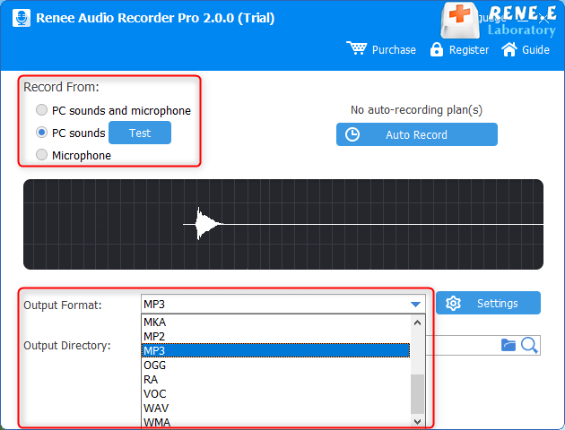 audio recorder