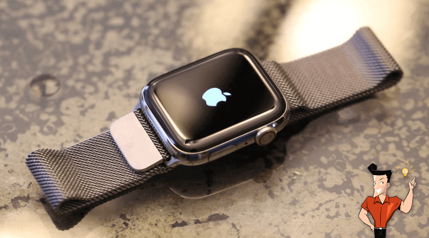 apple watch stuck on apple logo