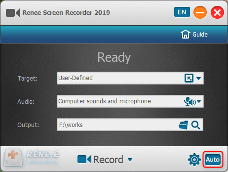 best obs settings for streaming go to renee auto screen recording software