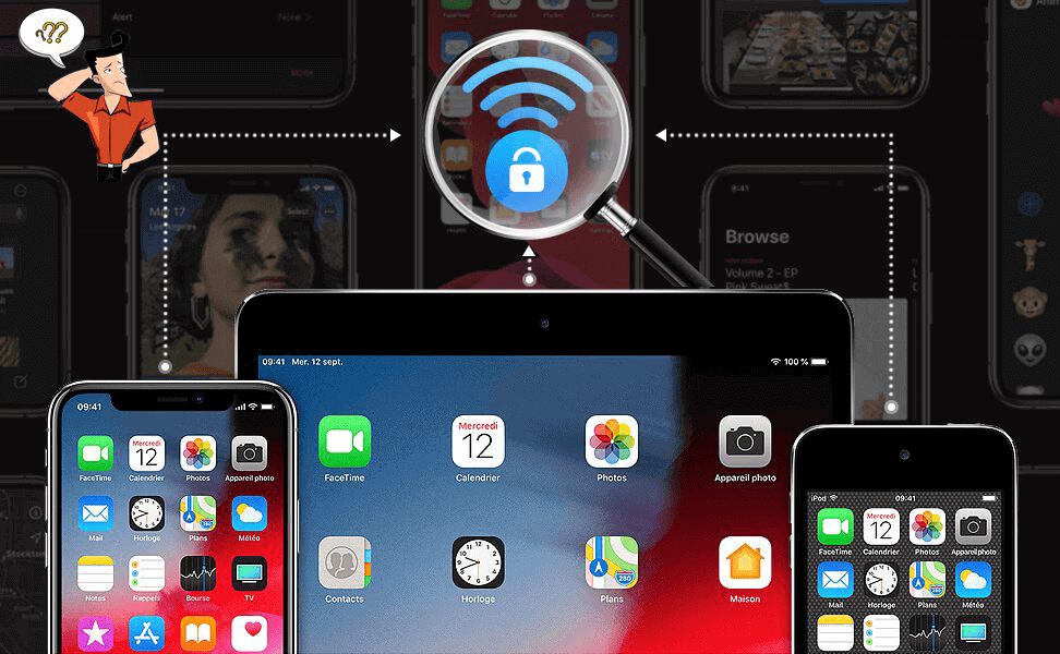 how to find wifi password on iphone