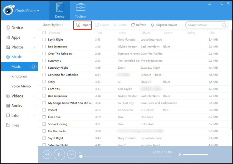how to import music from pc to iphone