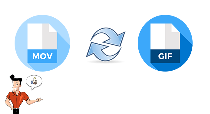 how to convert mov to gif