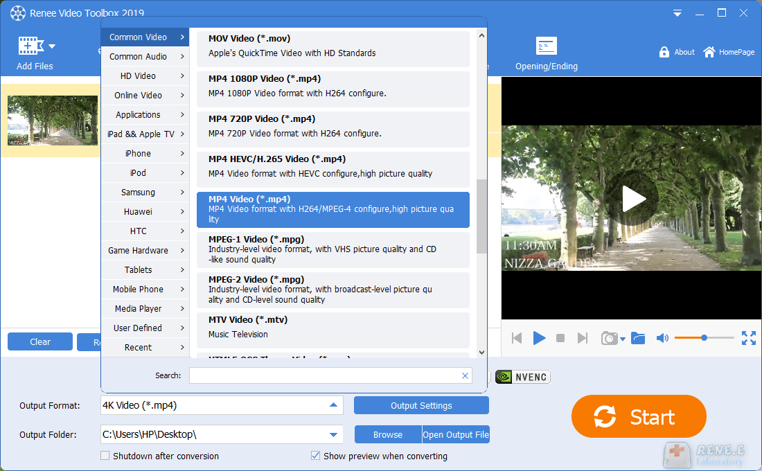 aggiungere file in Renee Video Editor Pro