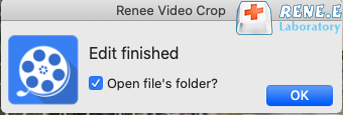 save mp3 files on renee video editor mac