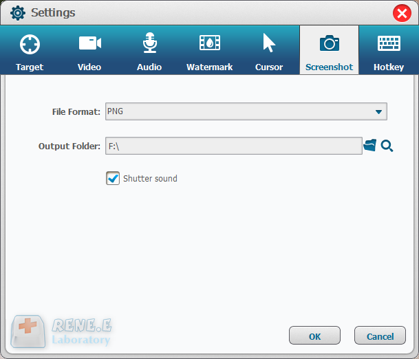 screenshot your recording video with renee video editor pro