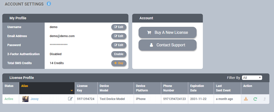 How about Monitoring iPhone
