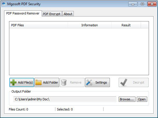 pdf encrypt software