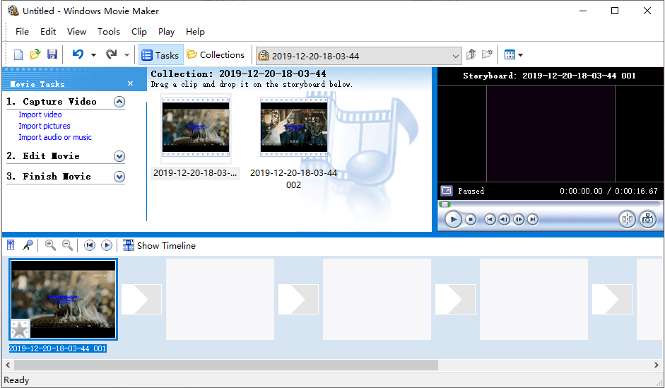 puis-je gérer mpeg4 dans Windows Movie Maker