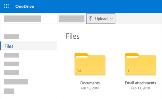 upload files and folders to onedrive and backup