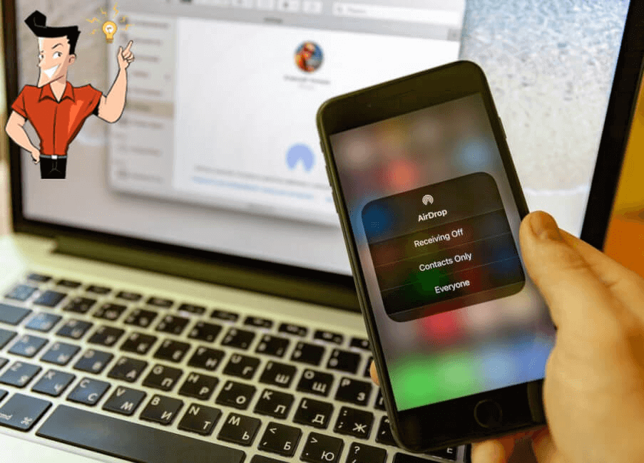 how to airdrop from mac to iphone