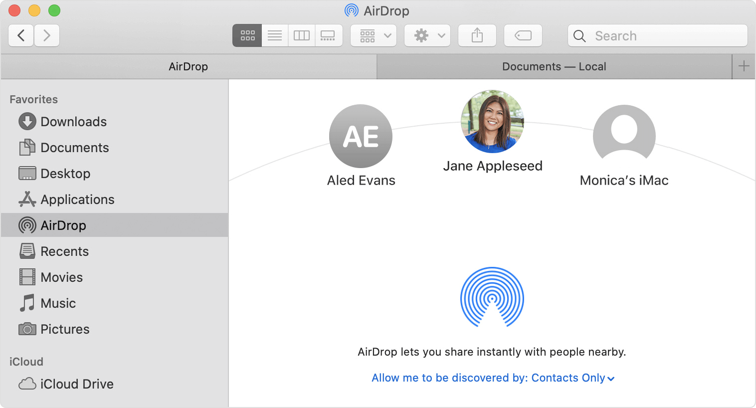 how to airdrop from mac to iphone