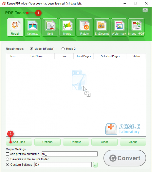 how to repair pdf with renee pdf converter what is ocr