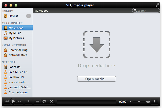 convert video formats with vlc media player on mac