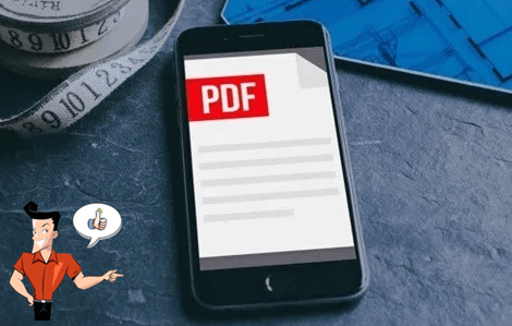 how to save a pdf on iphone