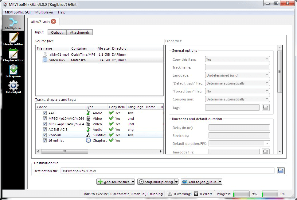 how to extract subtitles from mkv video with MKVToolNix