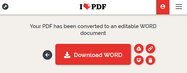 Pdf to pdf word ilove Method to