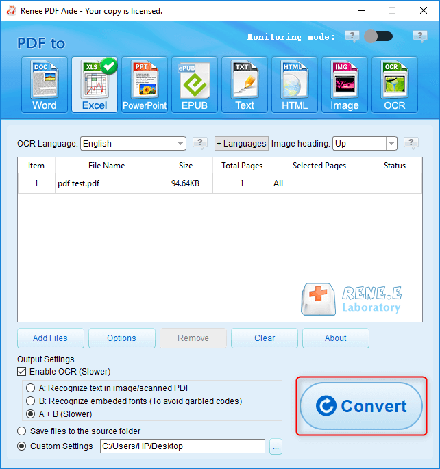 how to edit a chart in pdf with renee pdf aide