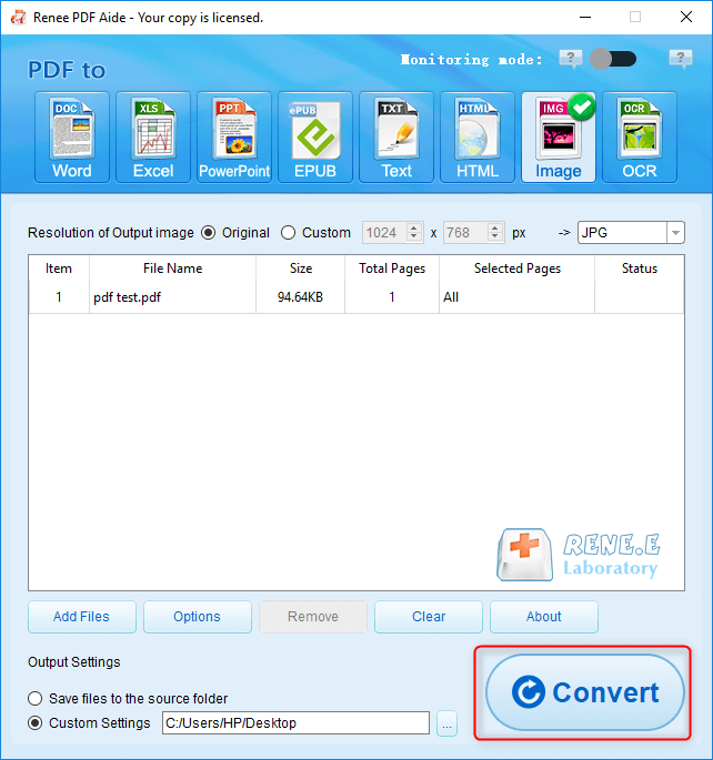 how to convert pdf to jpeg