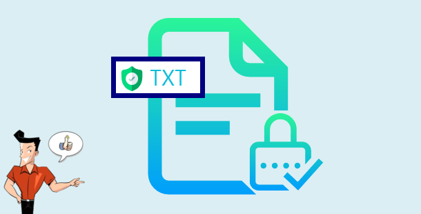 how to encrypt text files