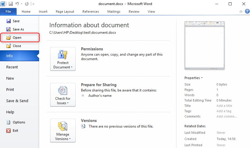 open pdf files in microsoft word