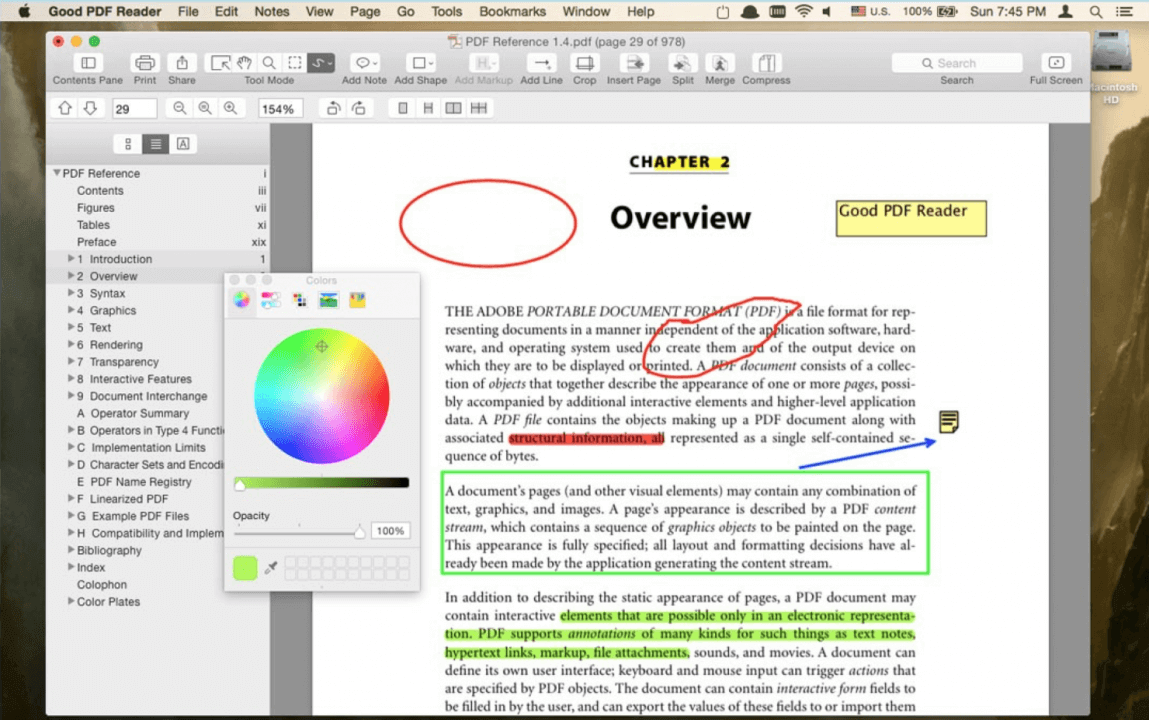 good reader for pdf on mac