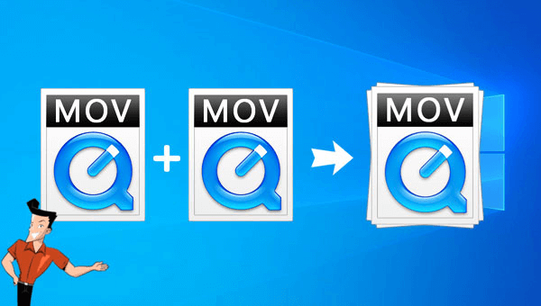 how to combine mov files