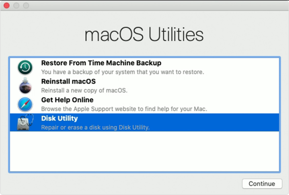 disk tool on mac