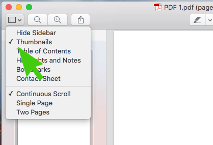 how to extract pages from pdf with mac preview