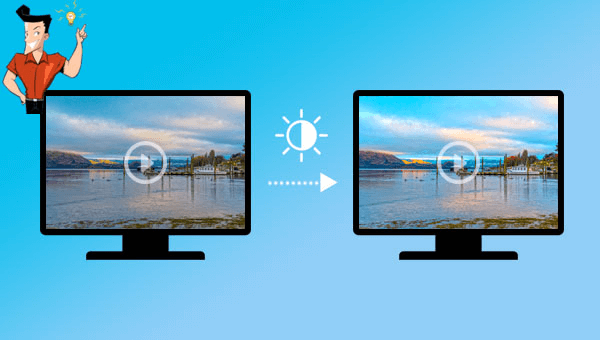 how to use video lighting editor to adjust brightness