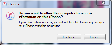 pc doesn't recognize iphone