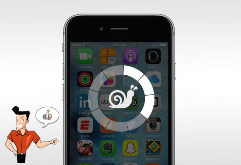 speed up slowly running iphone