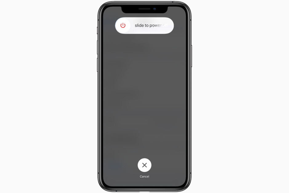 turn off slowly running iphone