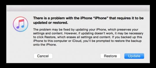 how to restore iphone