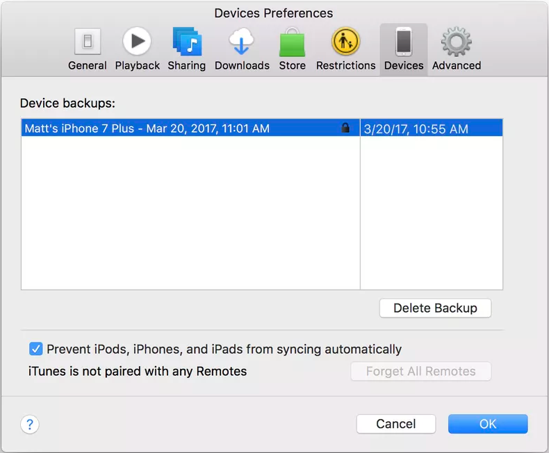 itunes won't recognize iphone