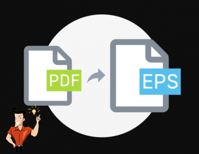 how to convert pdf to eps