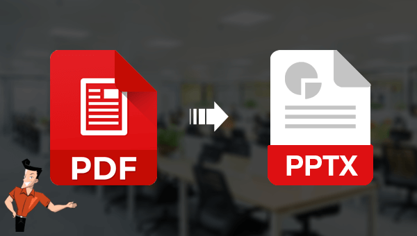 how to convert pdf to pptx