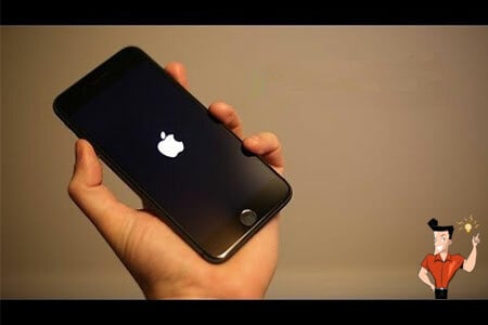 how to restart iphone 7