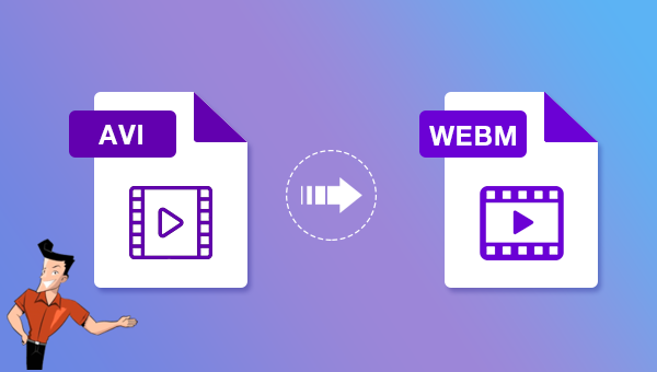 how to convert webm to avi