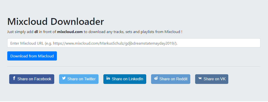 how to download songs from mixcloud downloader