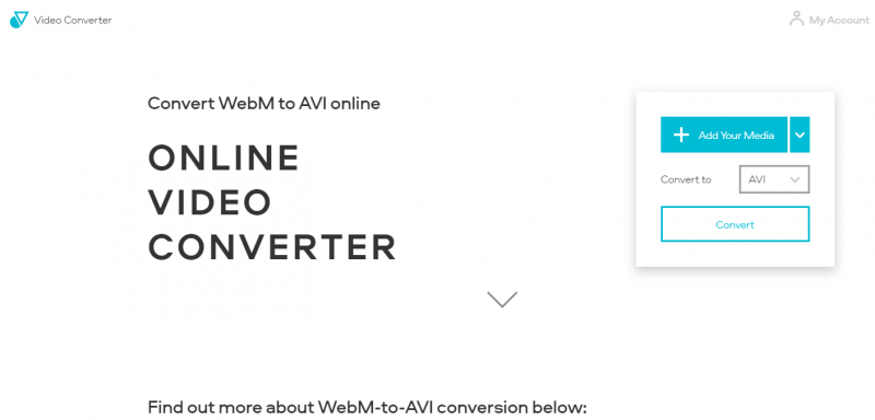 how to convert webm to avi on video converter