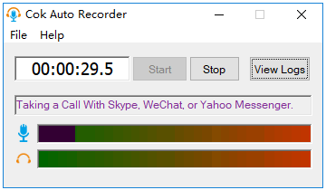how to record computer and microphone audios with cok auto recorder