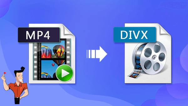 how to convert mp4 to divx online