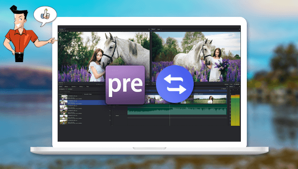 how to split video screen with adobe premiere elements