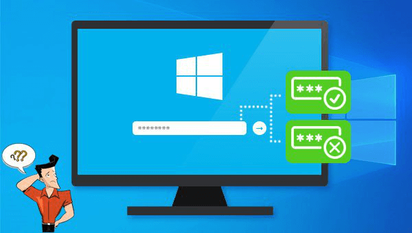 how to set windows 10 screen lock password