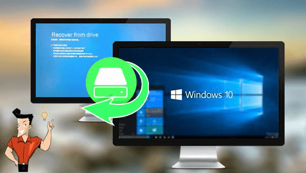 how to create windows 10 recovery usb drive