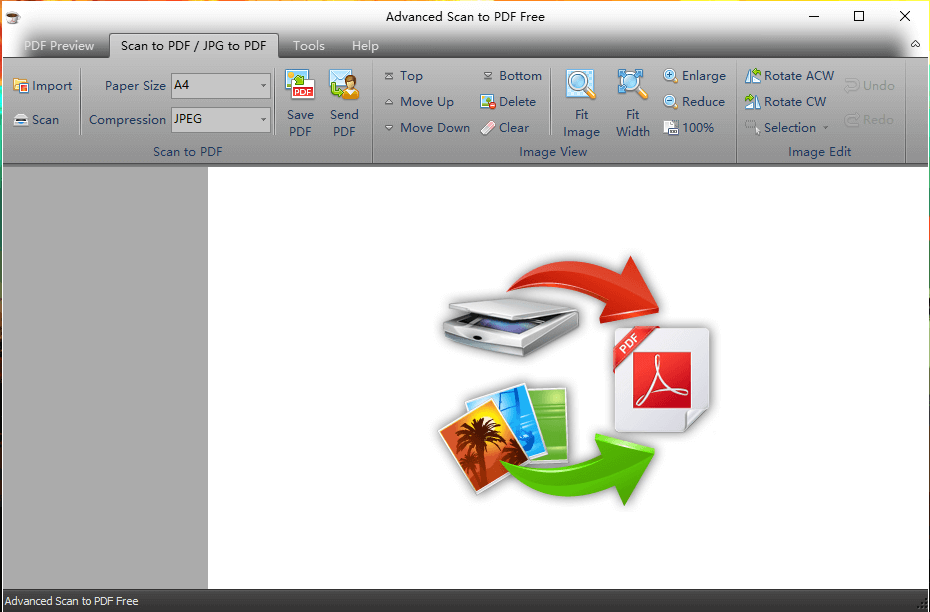 use advanced scan to pdf free recommend