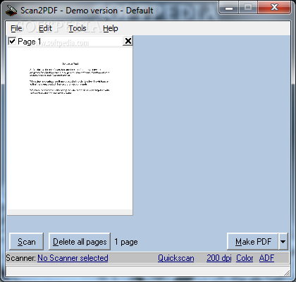 recommend free pdf scanner scan2pdf