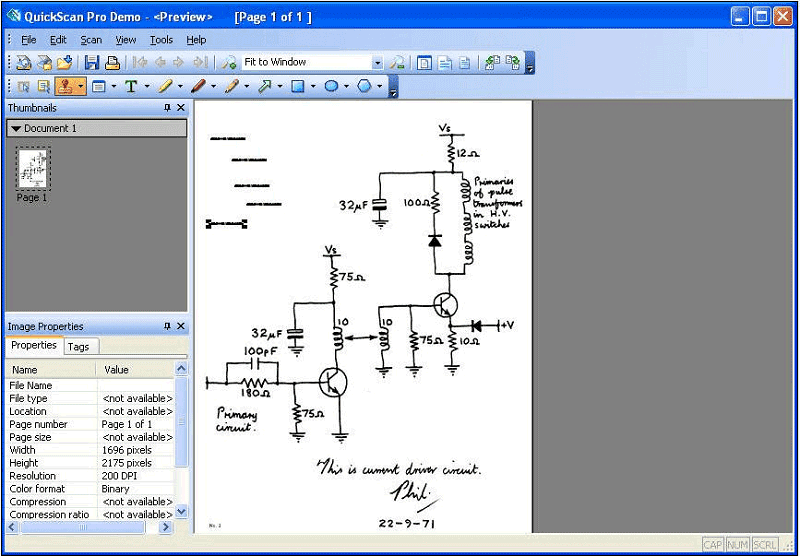 how to use quick scan