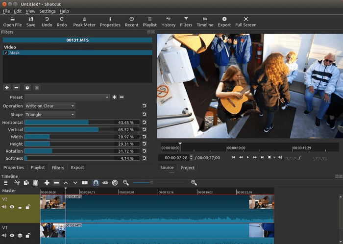 alternative to imovie for windows users shotcut